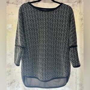 Max Studio Monochrome Knit Top